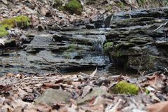 small waterfall in Falling Run